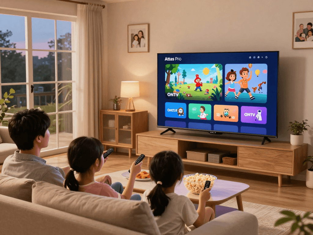Télécharger Atlas Pro ONTV pour profiter de 12 000 chaînes en direct dans un salon convivial.