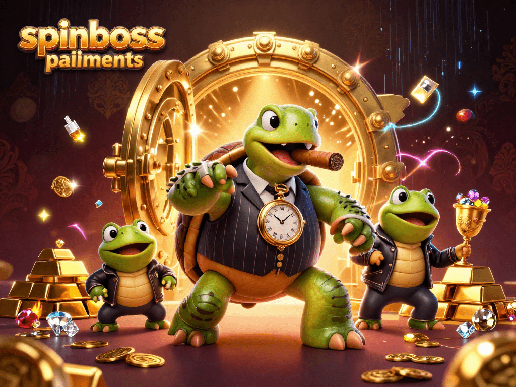 Profitez des méthodes de dépôt et de retrait au SpinBoss Casino paiements avec des personnages ludiques.